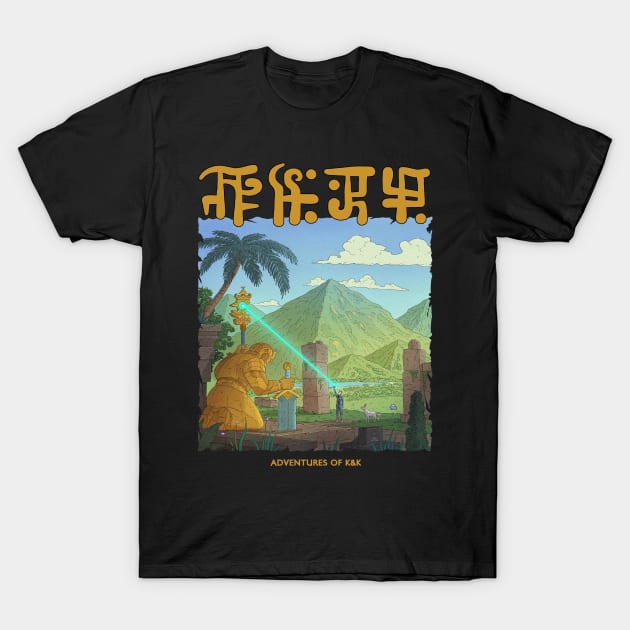 The golden army of Hatra T-Shirt by Sotuland